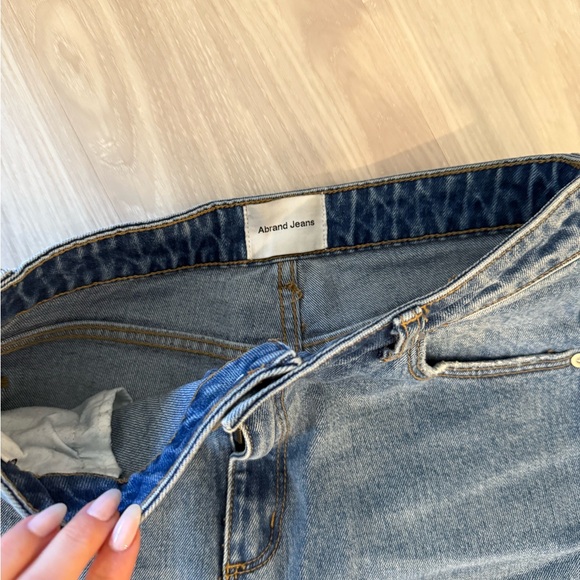 Abrand High Waisted Slim Denim Jeans. US 28 - Picture 3 of 4